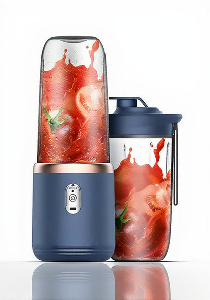 Portable Juicer Blender 400Ml Electric Fruit Juicer USB Charging Lemon Orange Fruit Juicing Cup Smoothie Blender Machine 2Cups